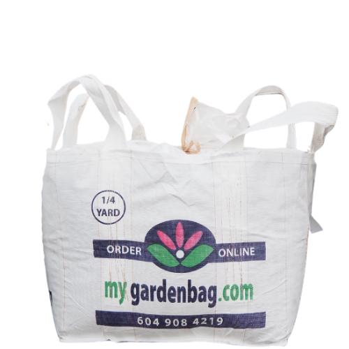 Quarter yard bags for efficient garden waste disposal