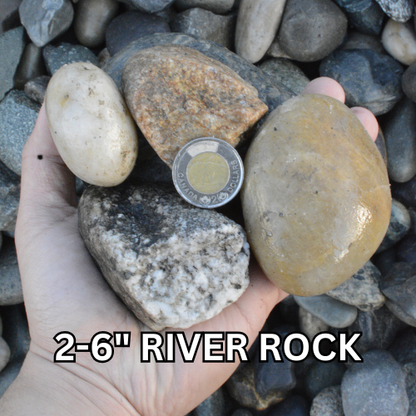 2"- 6" Inch River Rocks