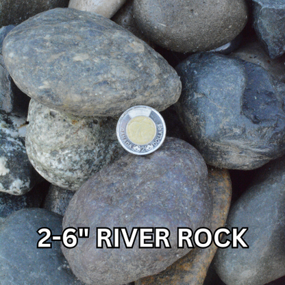 2"- 6" Inch River Rocks