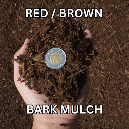 Bark Mulch Red Brown