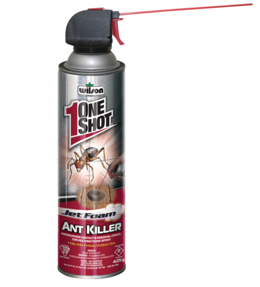 Wilson One Shot Indoor/Outdoor Jet Foam Ant Killer