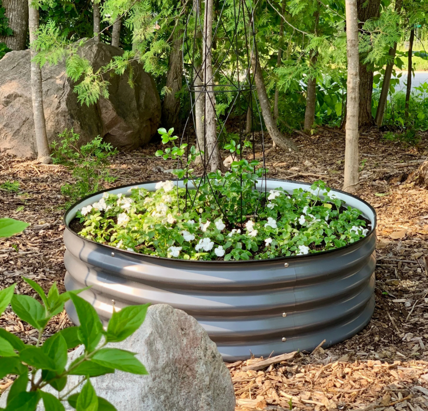 17” Tall Large Round